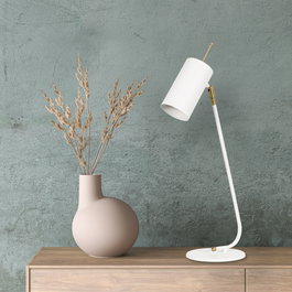 Opviq Lámpara de mesa Sivani - MR-612 Blanca
